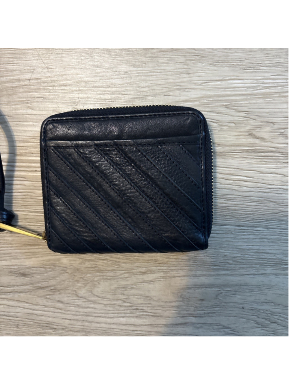 Margot New York Black Leather Wristlet Wallet. Very Clean! - Picture 4 of 9